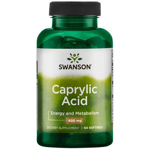 Caprylsäure (60 Weichkapseln, 600mg)