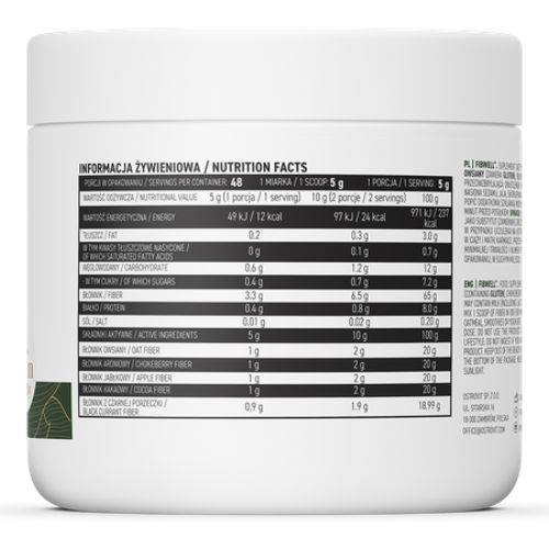 vitanetshop - OS26454 - Fibwell (240g powder) - label