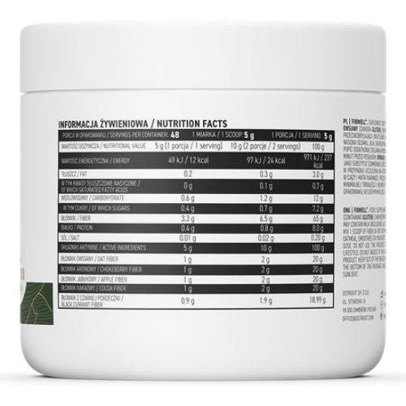 vitanetshop - OS26454 - Fibwell (240g powder) - label