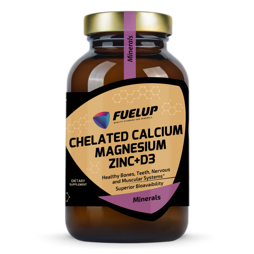 Chelated Calcium Magnesium Zinc+D3 \ 90 Tablets
