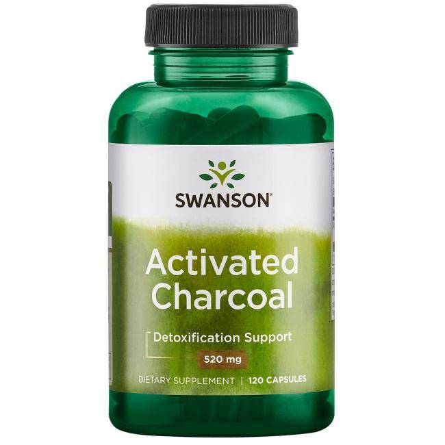 SW1355 - Activated Charcoal (120 Caps, 260mg)