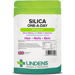 Silica für Haare & Nägel (100 Kapseln, 250 mg)