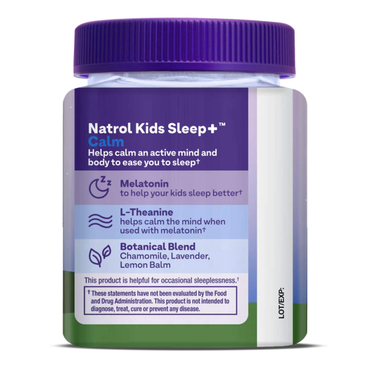 vitanetshop - NA7778 - KidsSleep_Calm_Strawberry - back