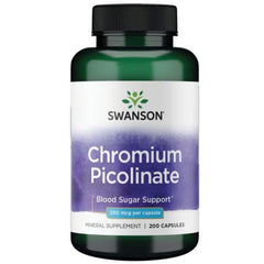 Chromium Picolinat (200 Kapseln, 200mcg)