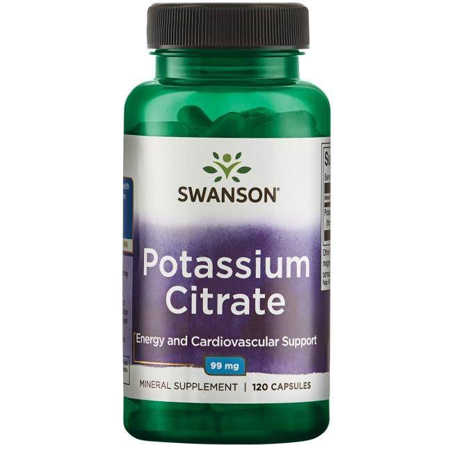 Potassium Citrate (120 Caps, 99mg)