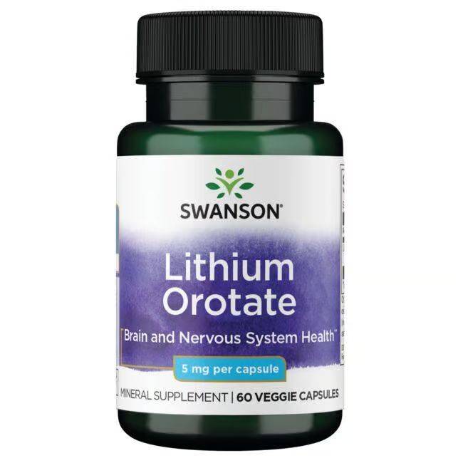 vitanetshop - SWU913 - Lithium  Orotate - front