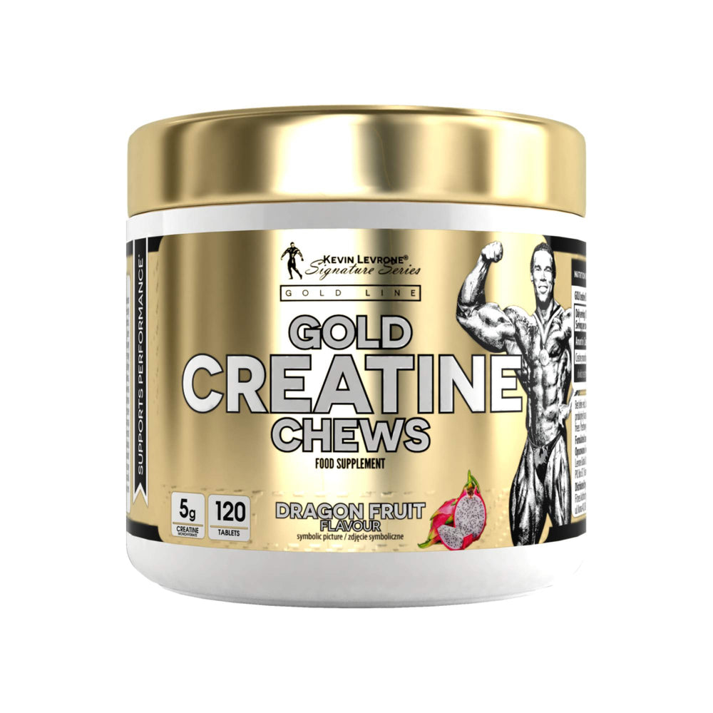 Gold Line Creatine Chews (120 Tabletten, Drachenfrucht)