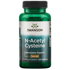 NAC (N-Acetyl Cysteine) (100 Caps, 600mg)