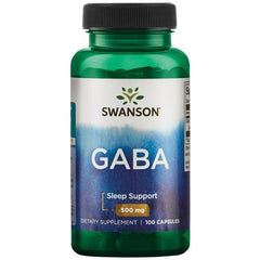 GABA 500mg (100 Caps, 500mg)